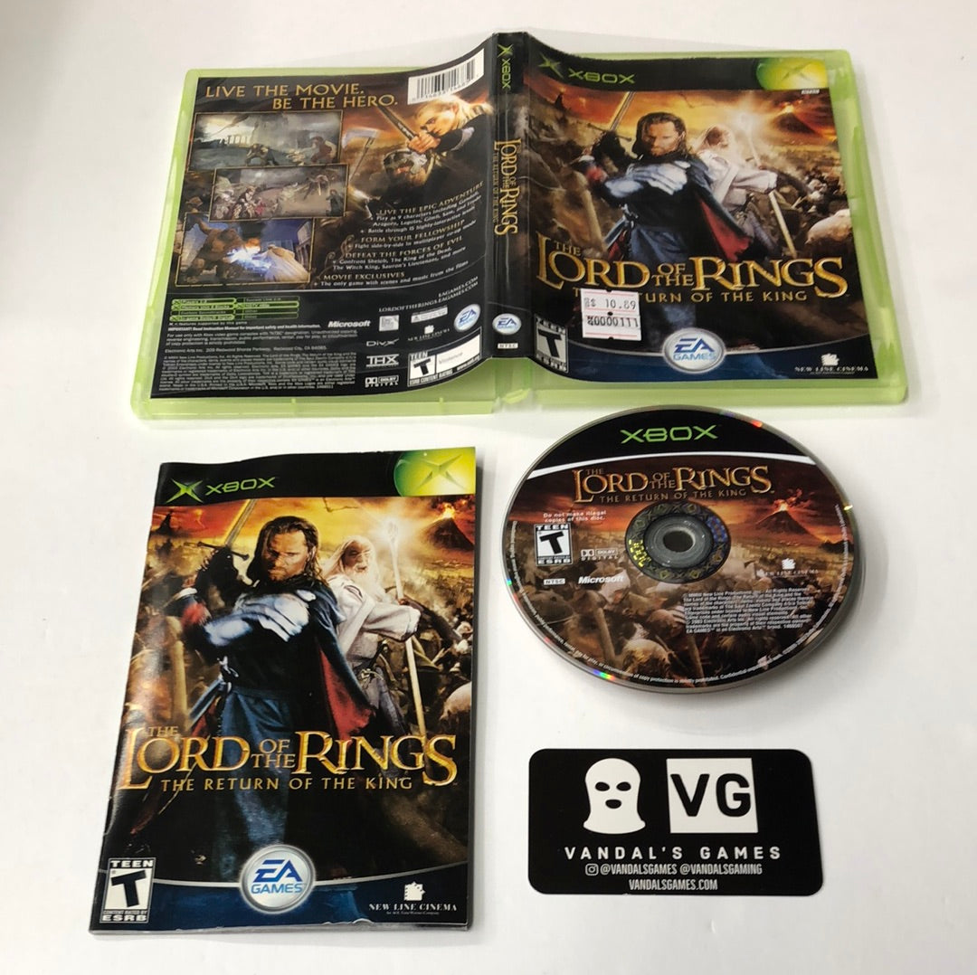 Xbox - The Lord of the Rings the Return of the King Microsoft Xbox Complete #111