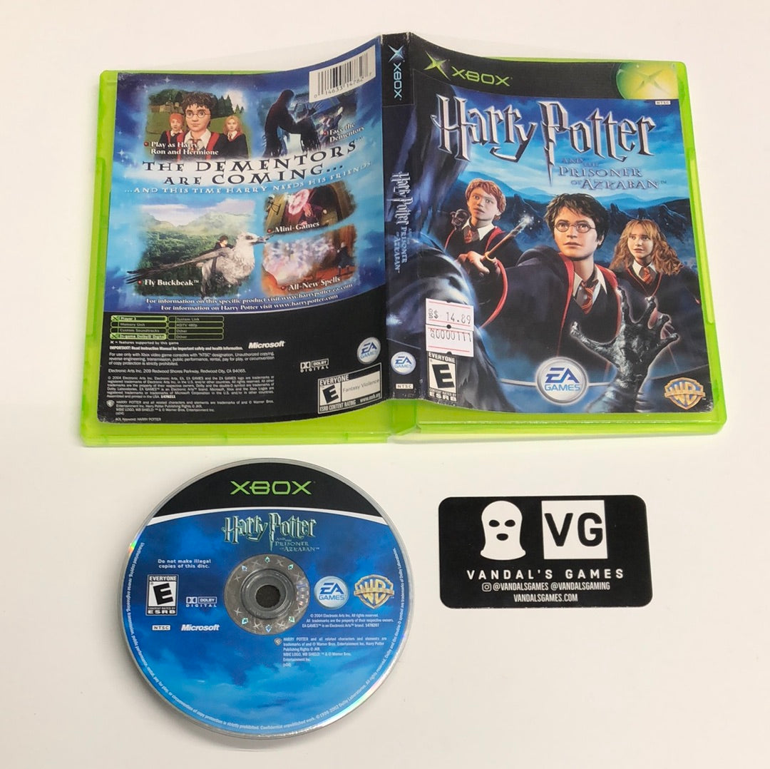 Xbox - Harry Potter and the Prisoner of Azkaban Microsoft Xbox W/ Case #111