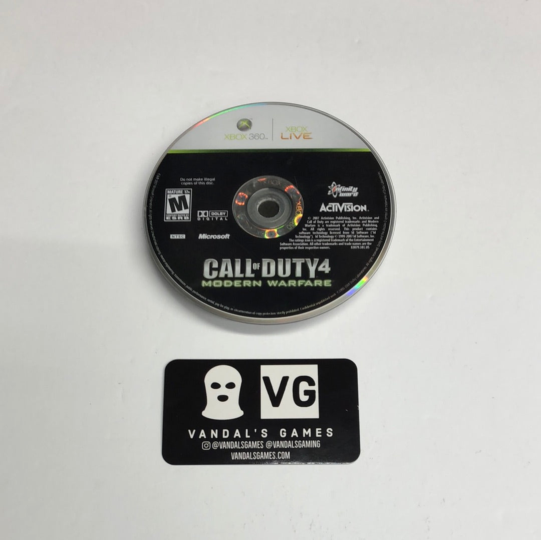 Xbox 360 - Call of Duty 4 Modern Warfare Microsoft Xbox 360 Disc Only #111