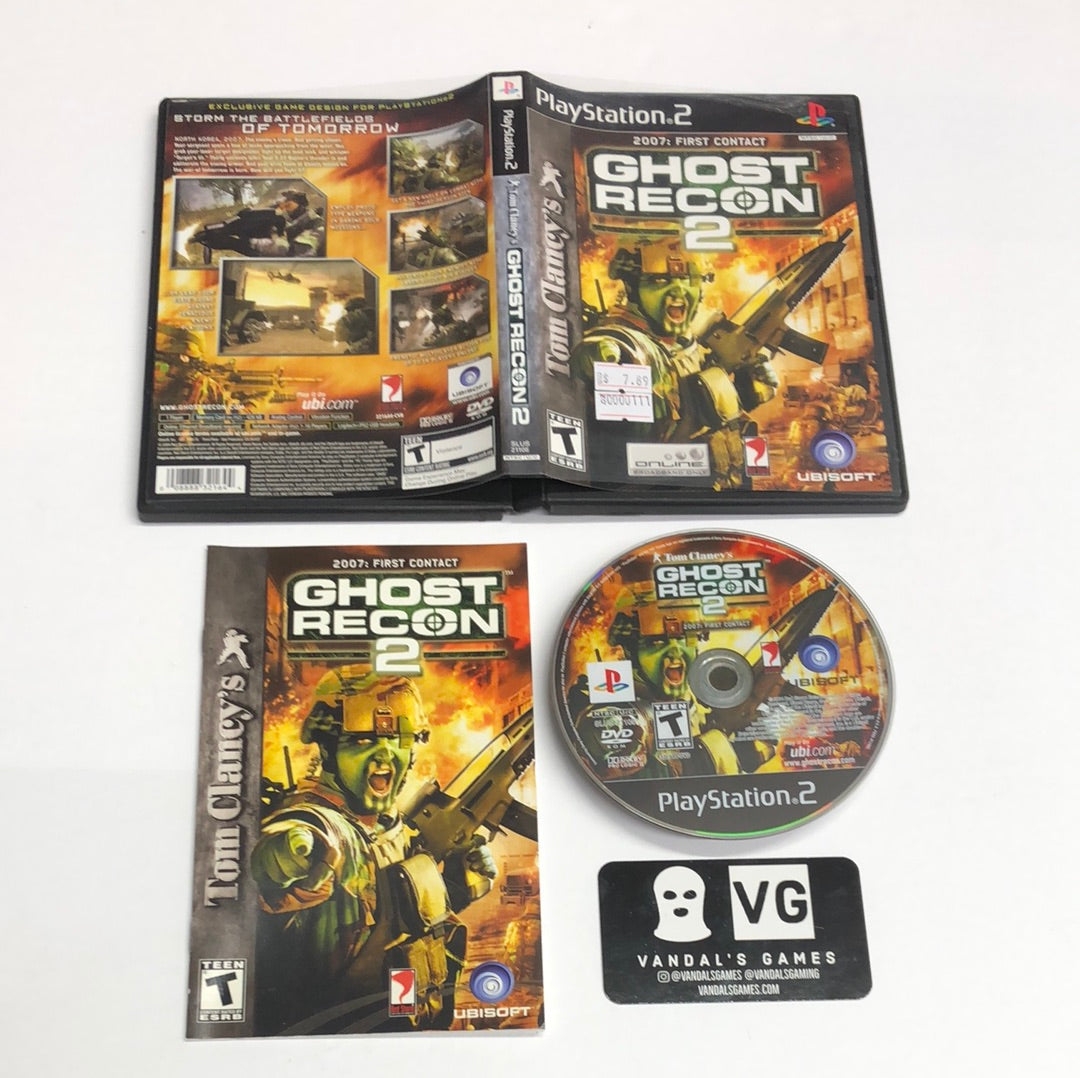 Ps2 - Tom Clancy's Ghost Recon 2 Sony PlayStation 2 Complete #111