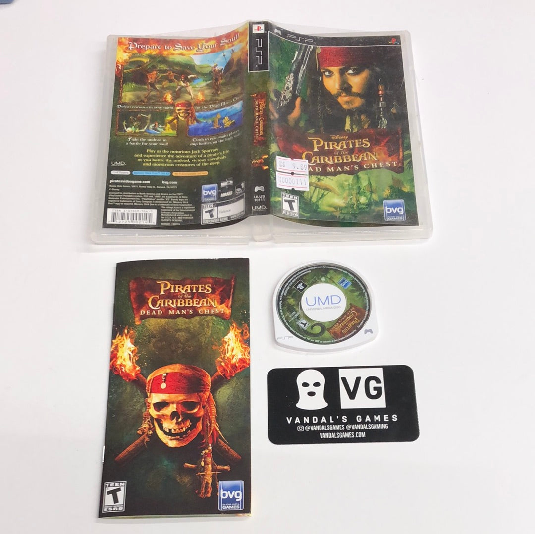 Psp - Pirates of the Caribbean Dead Man's Chest Sony PlayStation Complete #111