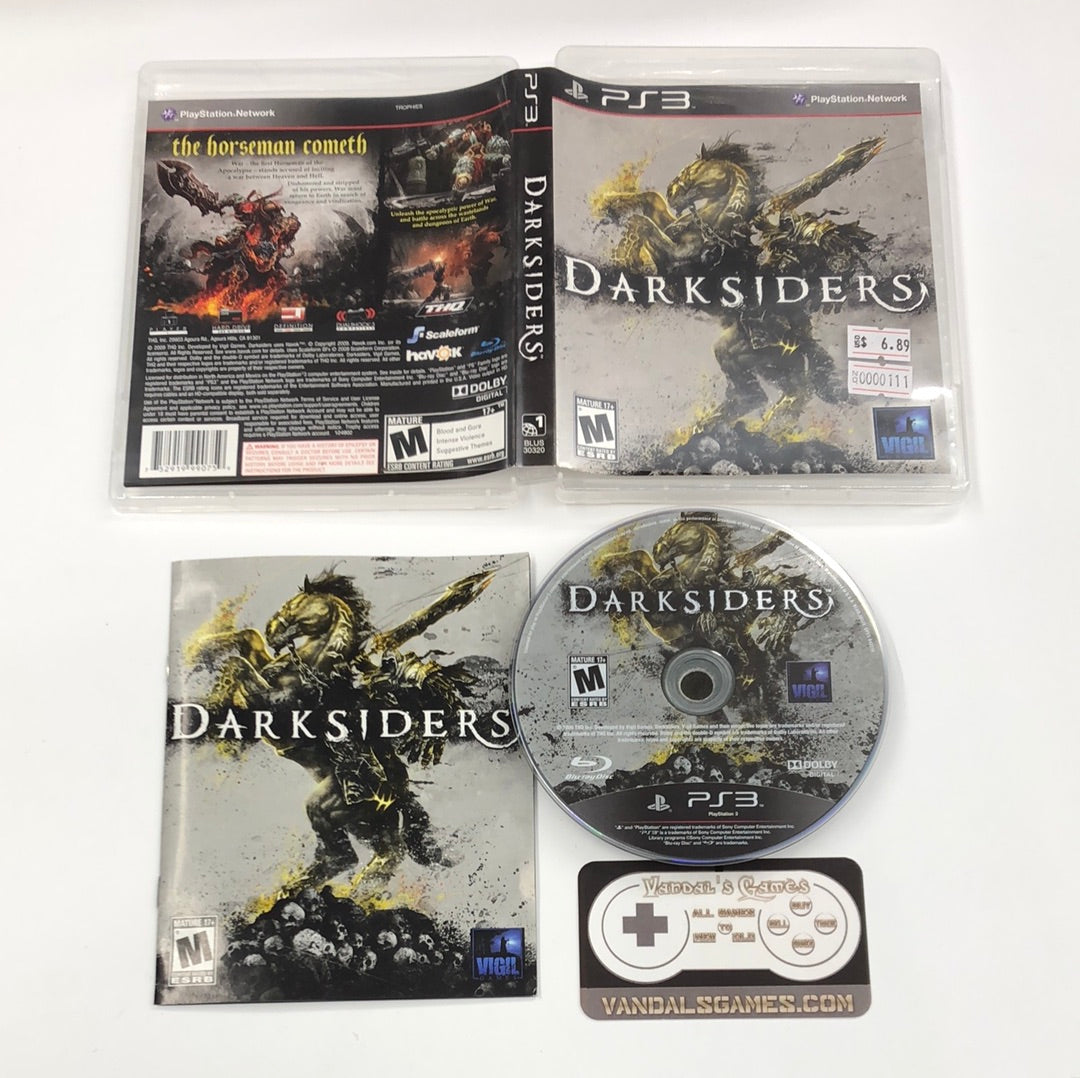 Ps3 - Darksiders Sony PlayStation 3 Complete #111