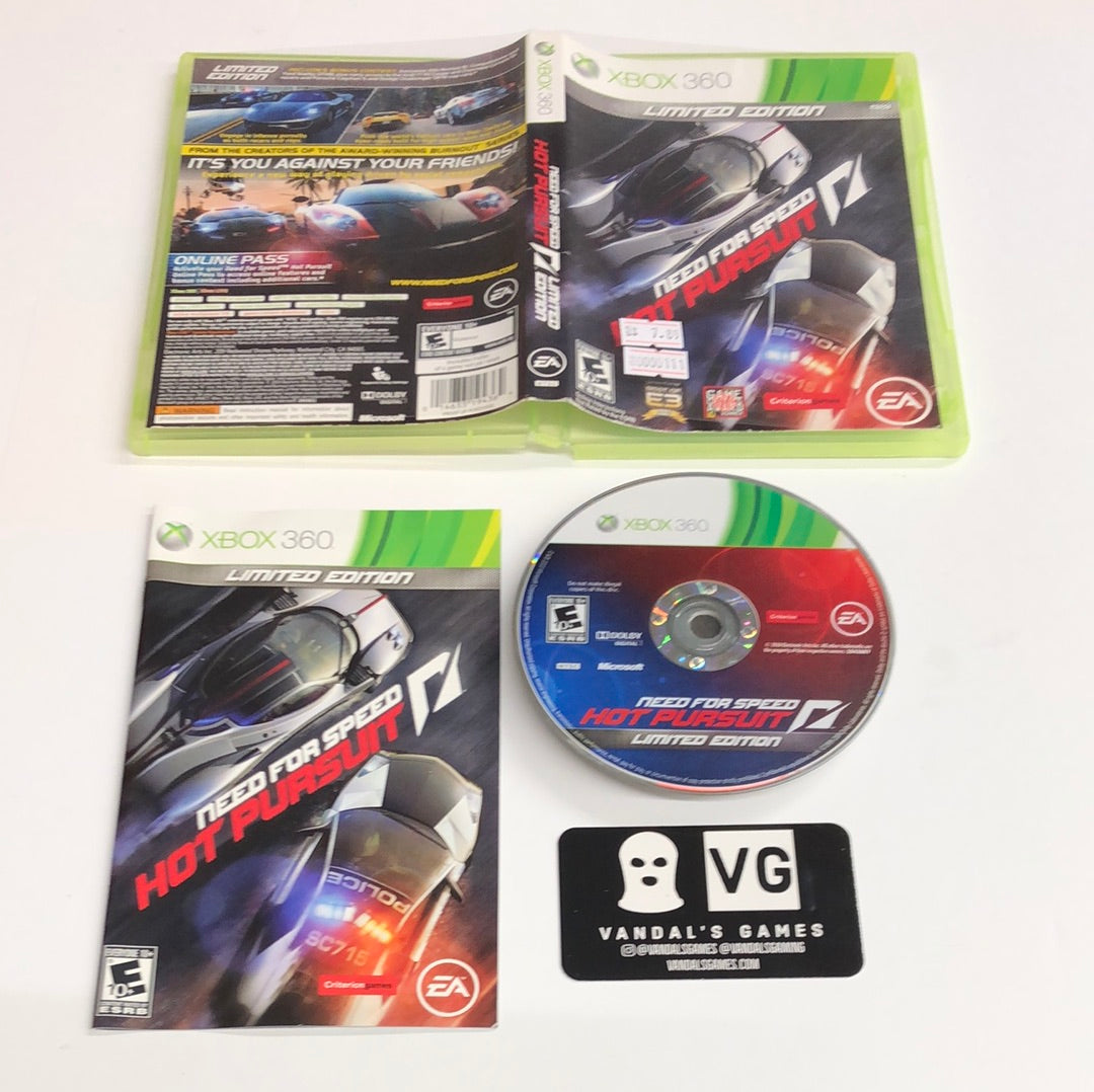 Xbox 360 - Need For Speed Hot Pursuit Limited Edition Microsoft Complete #111