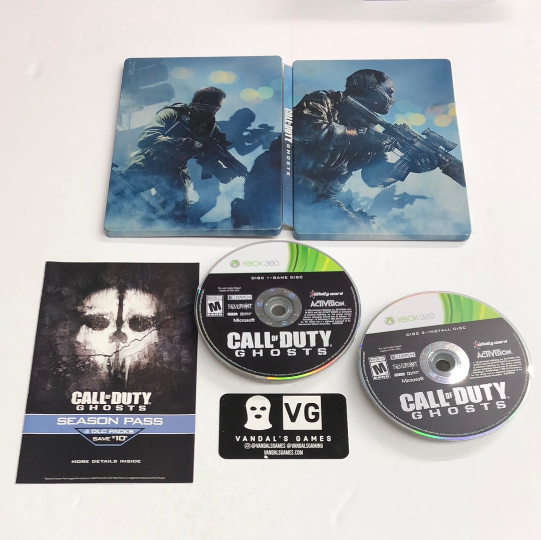 Xbox 360 - Call of Duty Ghosts Microsoft Xbox 360 W/ Steelbook #111