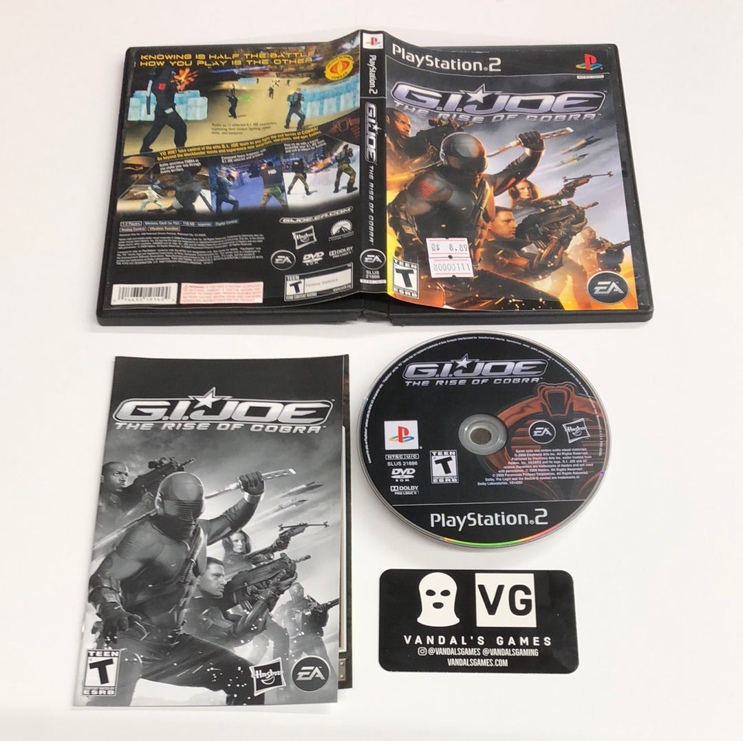 Ps2 - G.I. Joe The Rise of Cobra Sony PlayStation 2 Complete #111