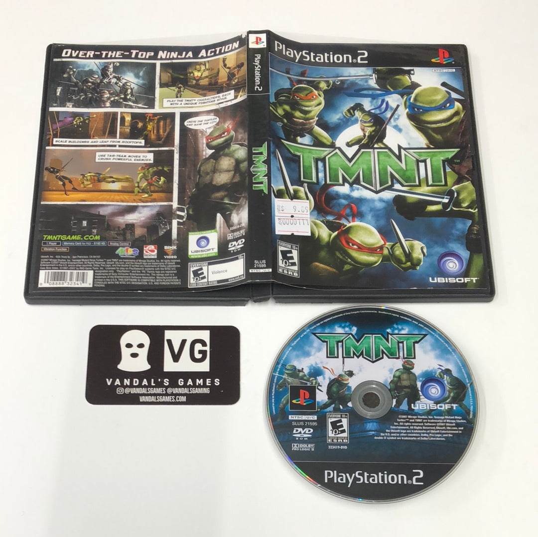 Ps2 - TMNT Sony PlayStation 2 W/ Case #111