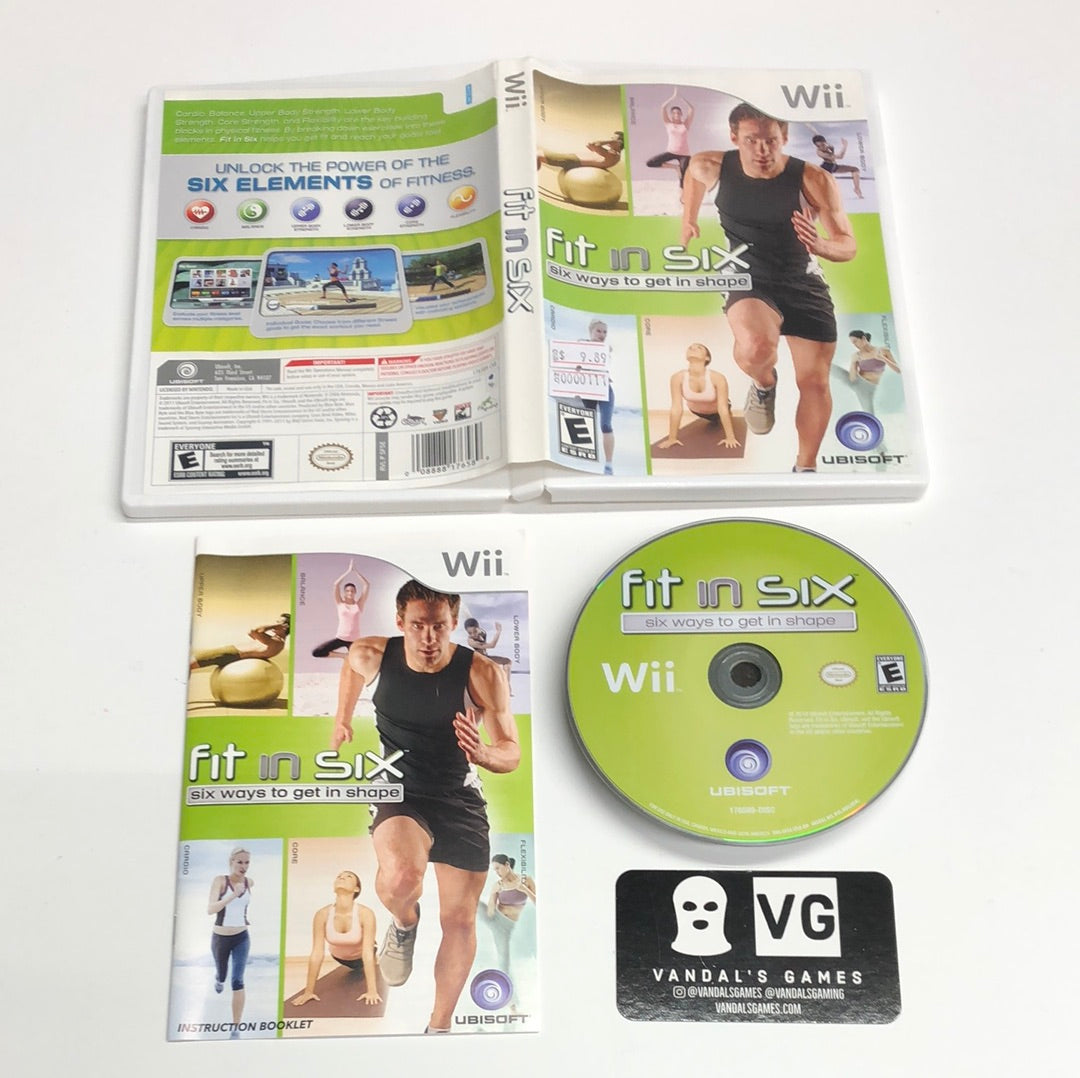 Wii - Fit In Six Nintendo Wii Complete #111