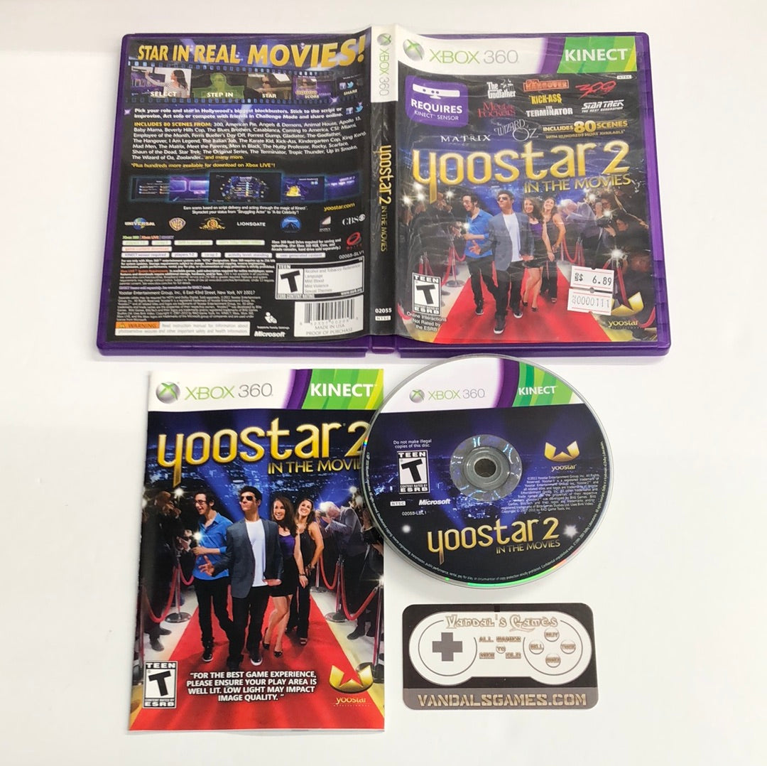Xbox 360 - Yoostar 2 In the Movies Microsoft Xbox 360 Complete #111