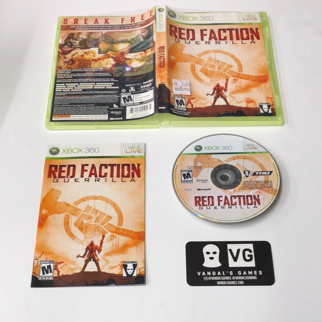 Xbox 360 - Red Faction Guerrilla Microsoft Xbox 360 Complete #111