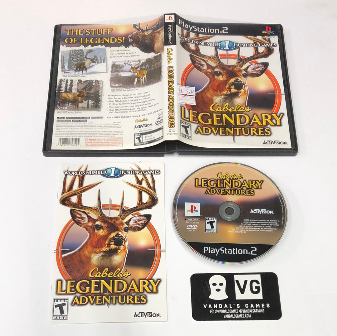 Ps2 - Cabela's Legendary Adventures Sony PlayStation 2 Complete #111