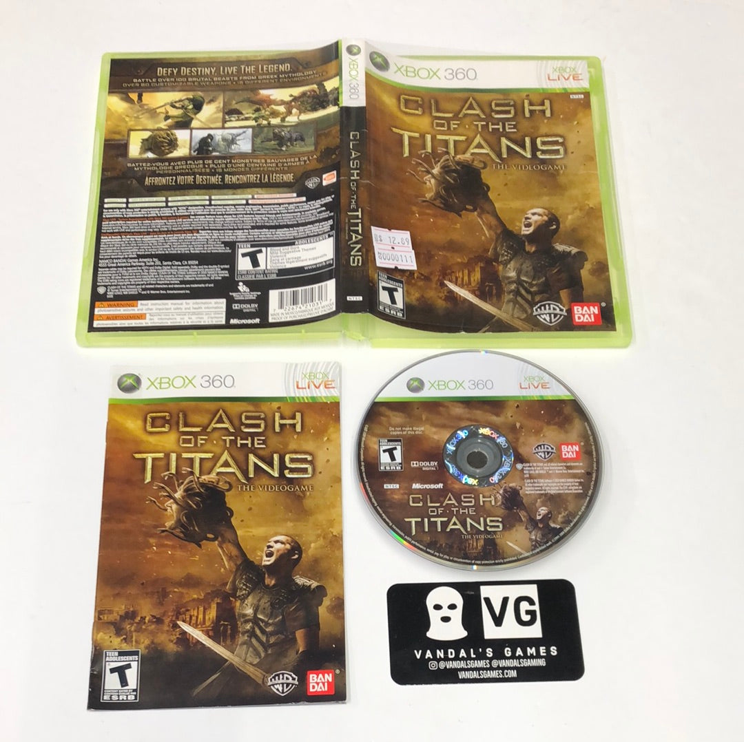 Xbox 360 - Clash of the Titans Microsoft Xbox 360 Complete #111