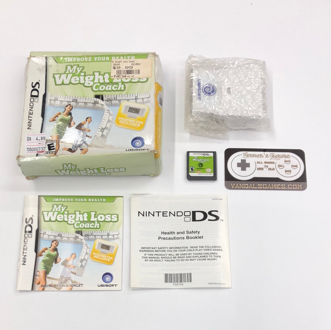 Ds - My Weight loss Coach Nintendo Ds Complete CIB #732