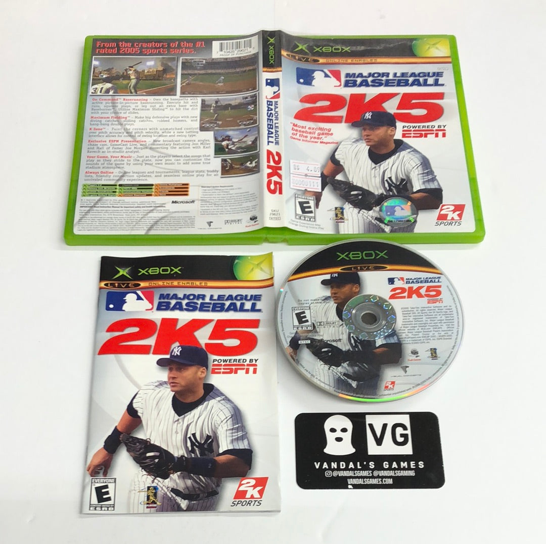 Xbox - Major League Baseball 2k5 Microsoft Xbox Complete #111