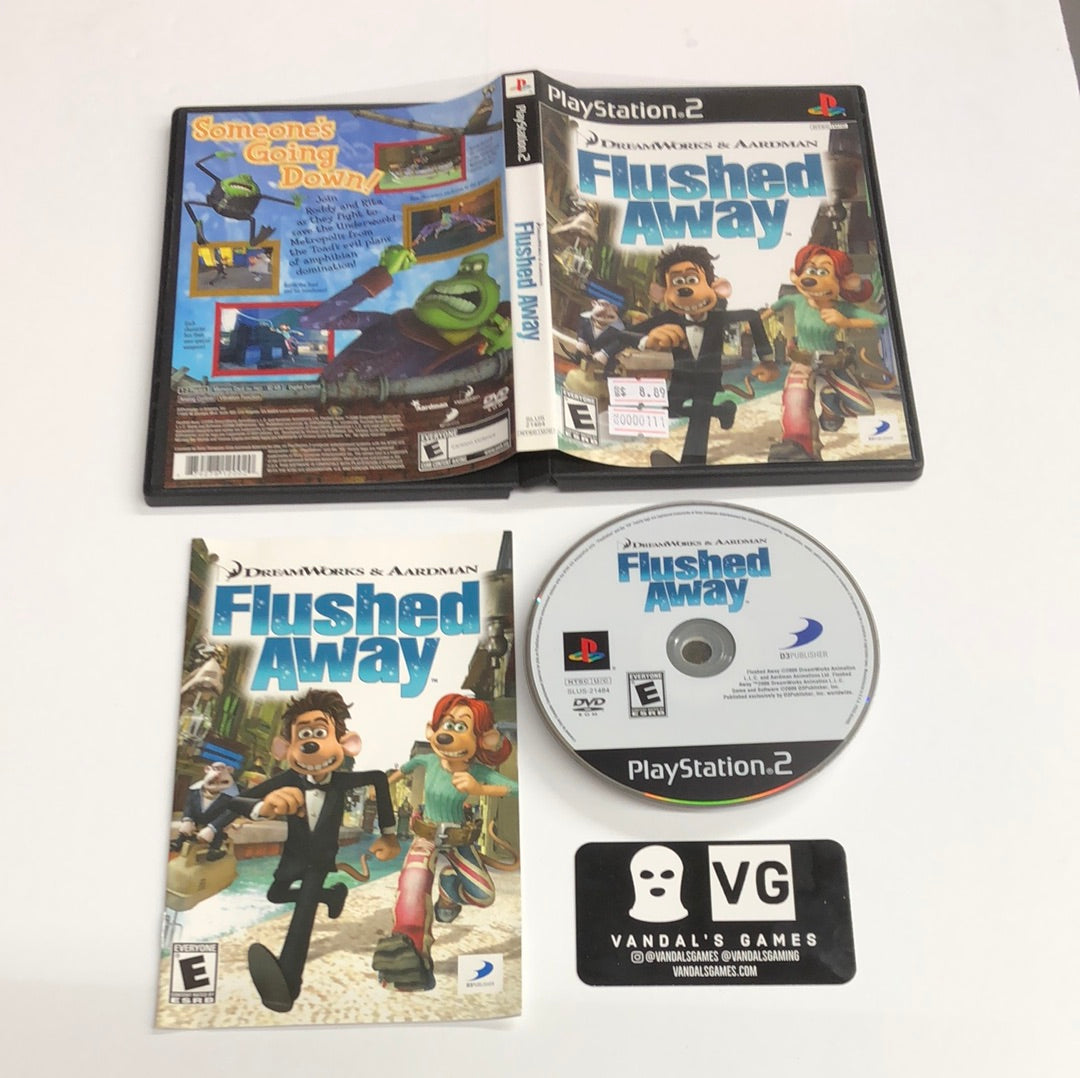Ps2 - Flushed Away Sony PlayStation 2 Complete #111