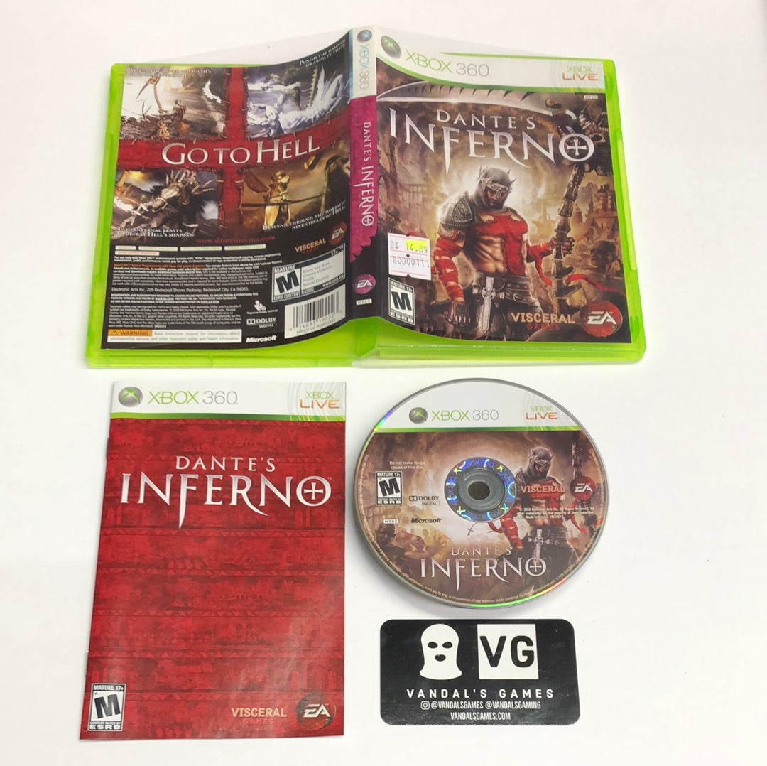Xbox 360 - Dante's Inferno Microsoft Xbox 360 Complete #111