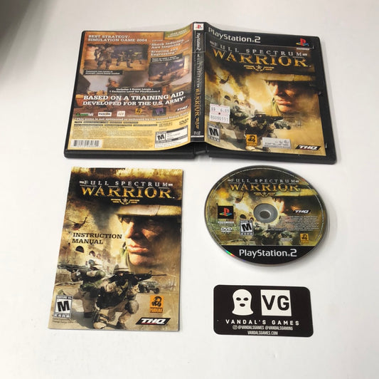 Ps2 - Full Spectrum Warriors Sony PlayStation 2 Complete #111