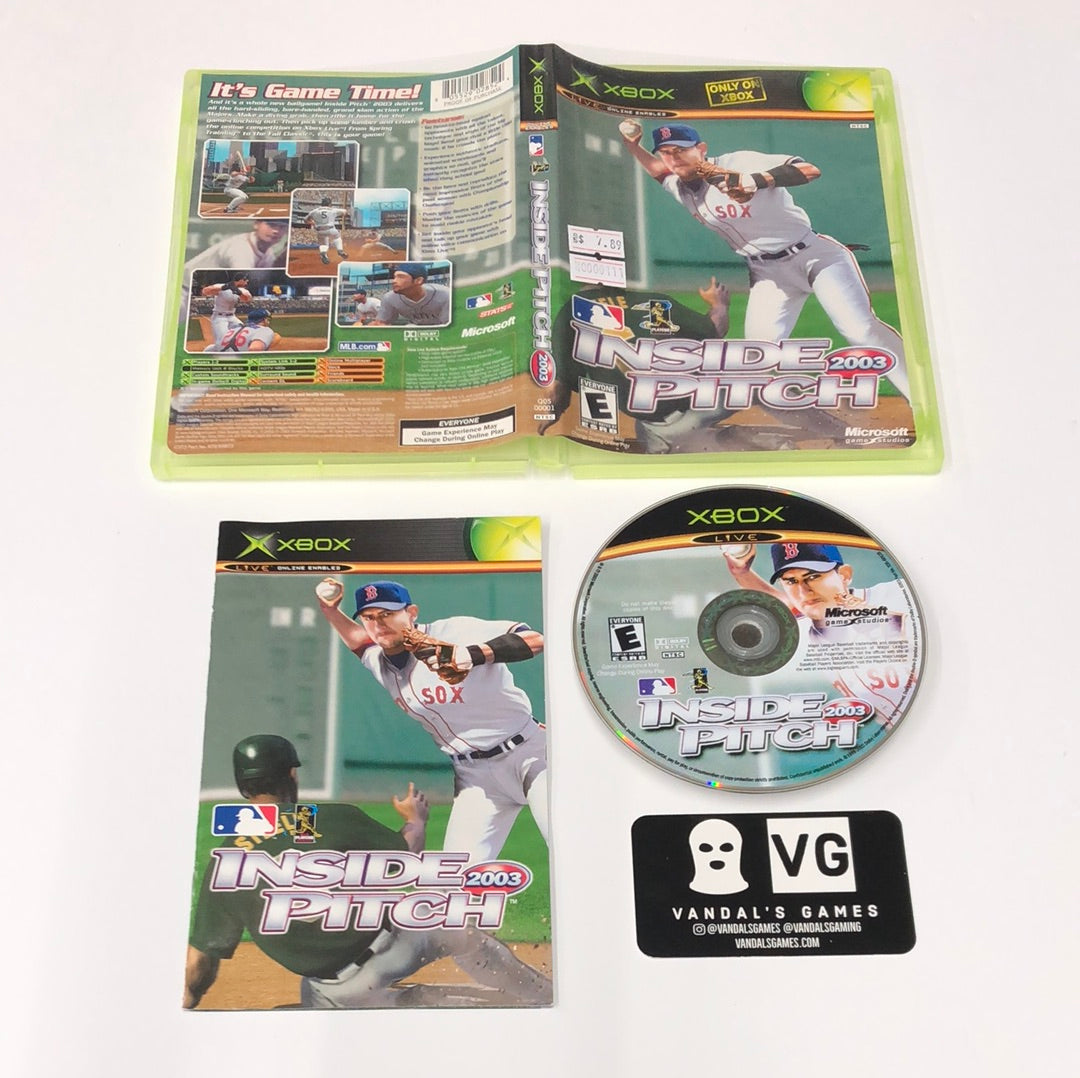 Xbox - MLB Inside Pitch 2003 Microsoft Xbox Complete #111