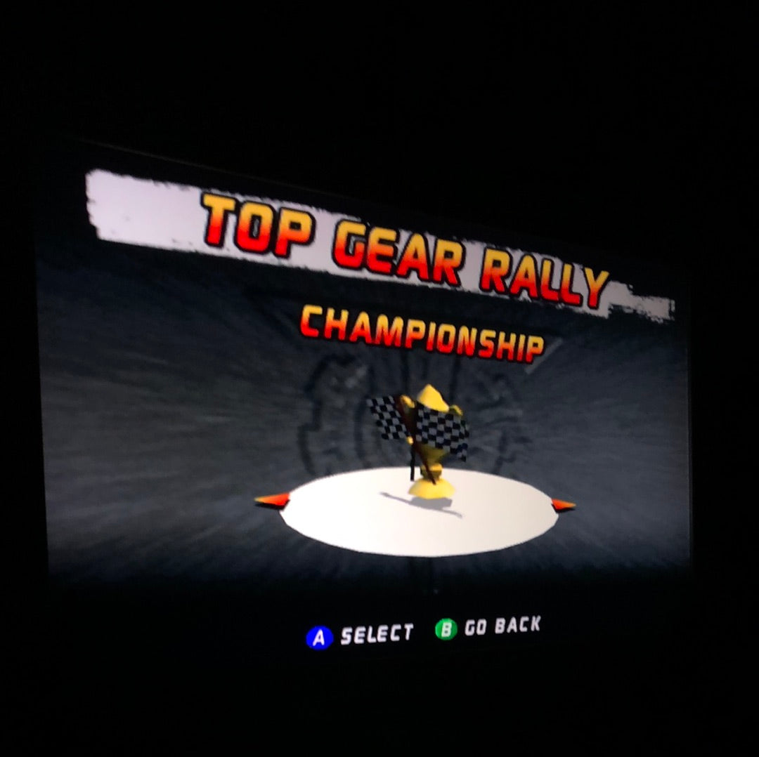 N64 - Top Gear Rally Nintendo 64 Cart Only #1717