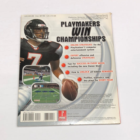 Guide - Madden NFL 2004 Gamecube PlayStation 2 Xbox Strategy #1768
