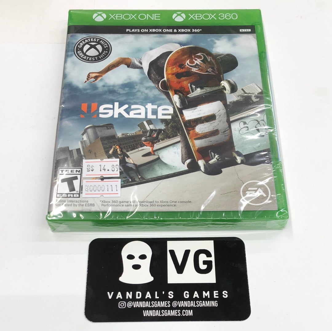 Xbox 360 - Skate 3 Microsoft Xbox One Brand new #111