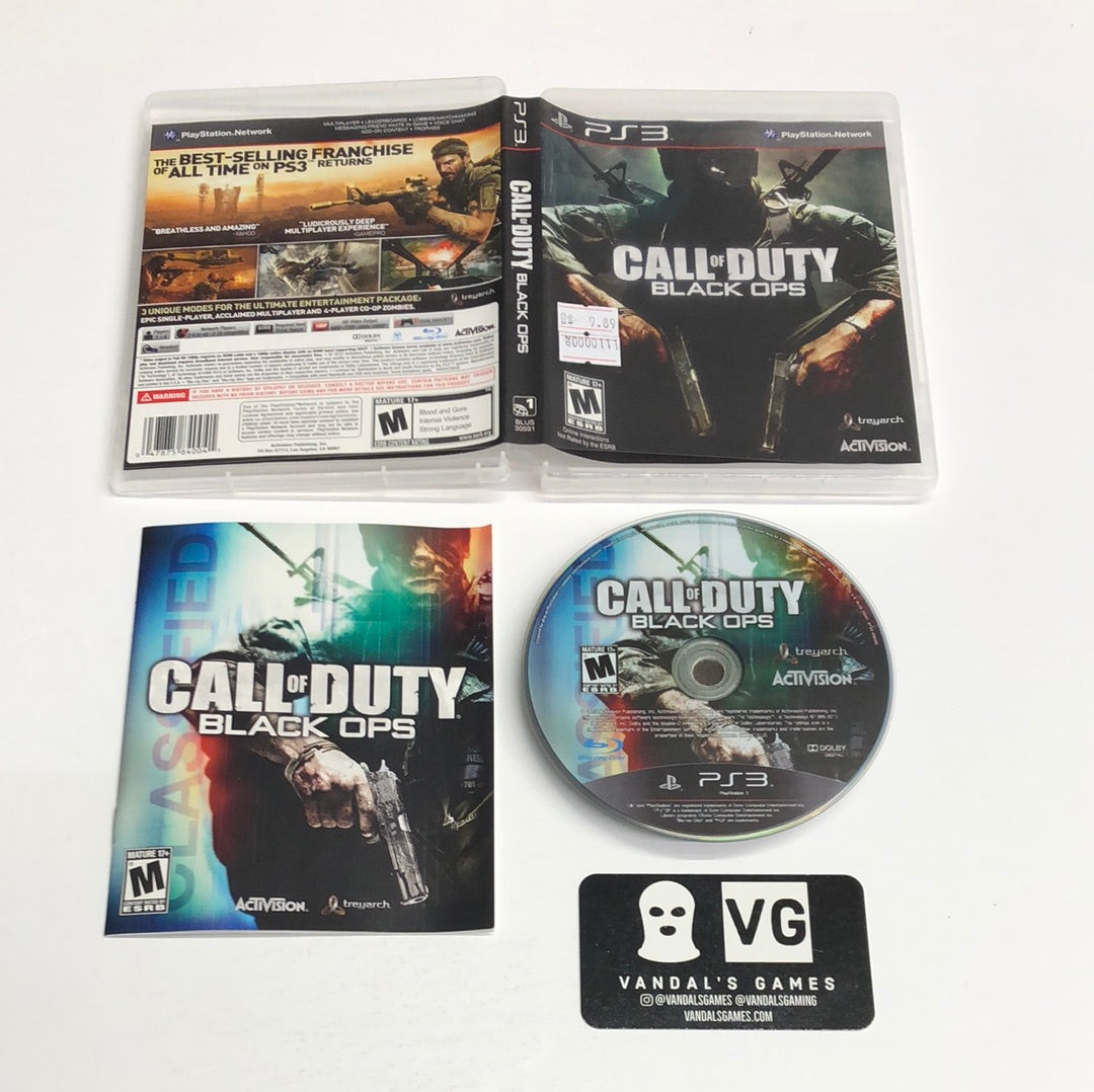 Ps3 - Call of Duty Black Ops Sony PlayStation 3 Complete #111