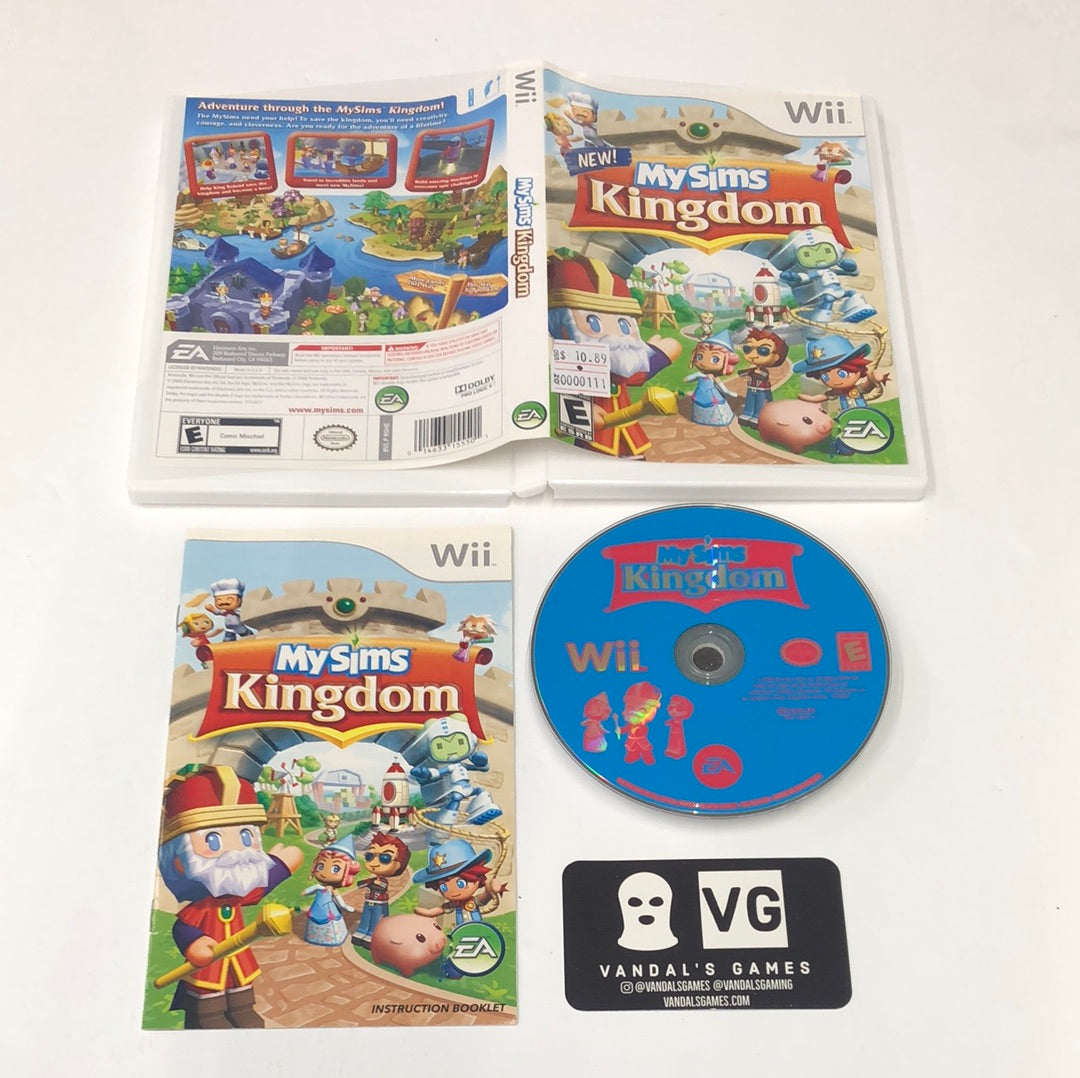 Wii - My Sims Kingdom Nintendo Wii Complete #111