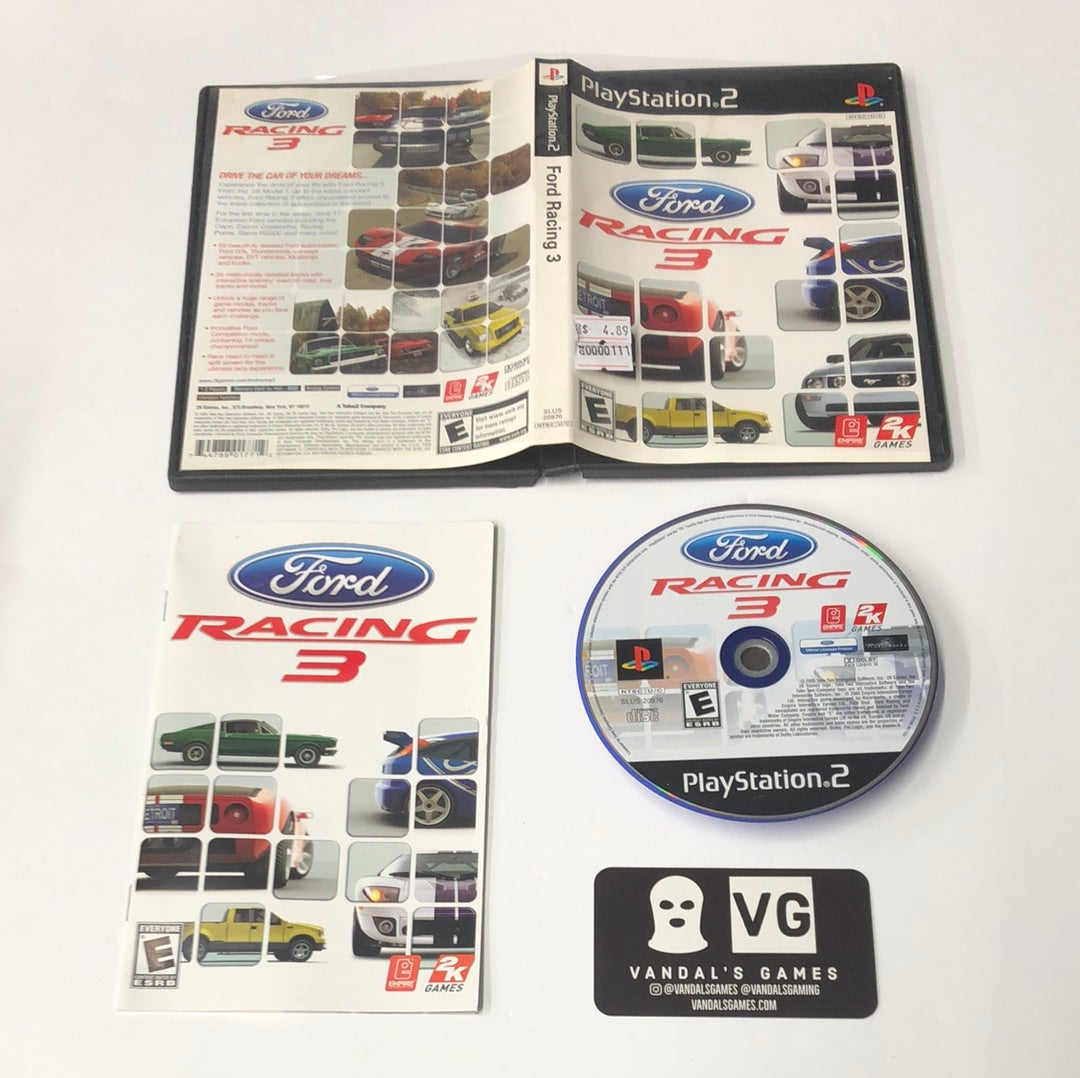 Ps2 - Ford racing 3 Sony PlayStation 2 Complete #111