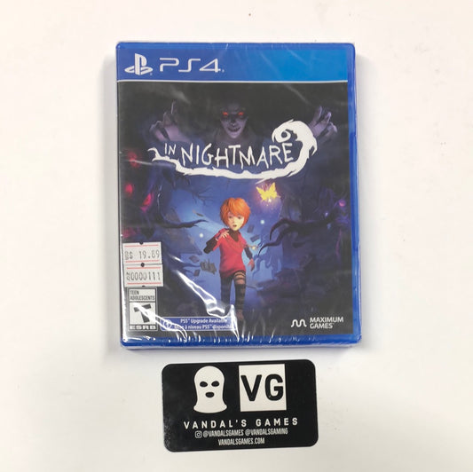 Ps4 - In Nightmare (Disc Loose) Sony PlayStation 4 Brand New #111