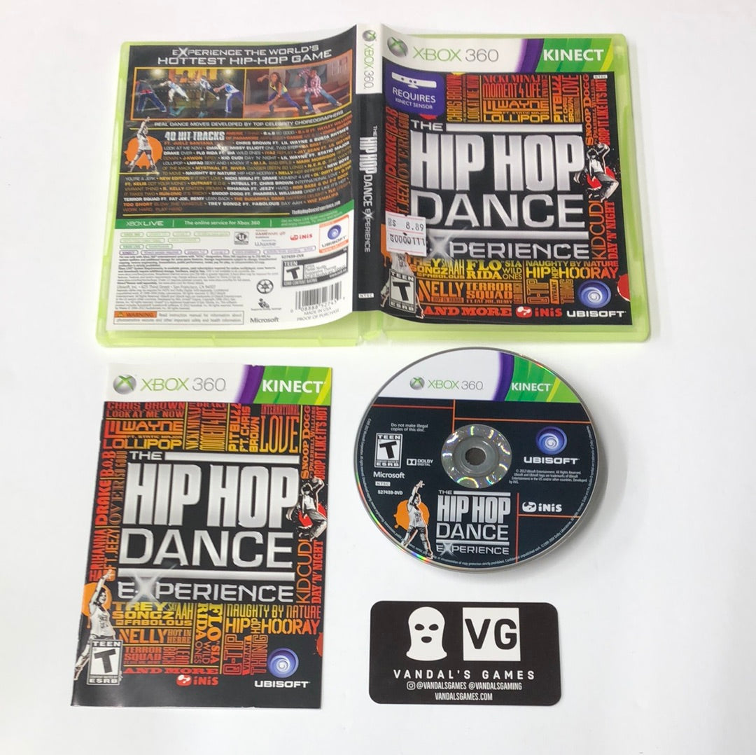 Xbox 360 - The Hip Hop Dance Experience Microsoft Xbox 360 Complete #111
