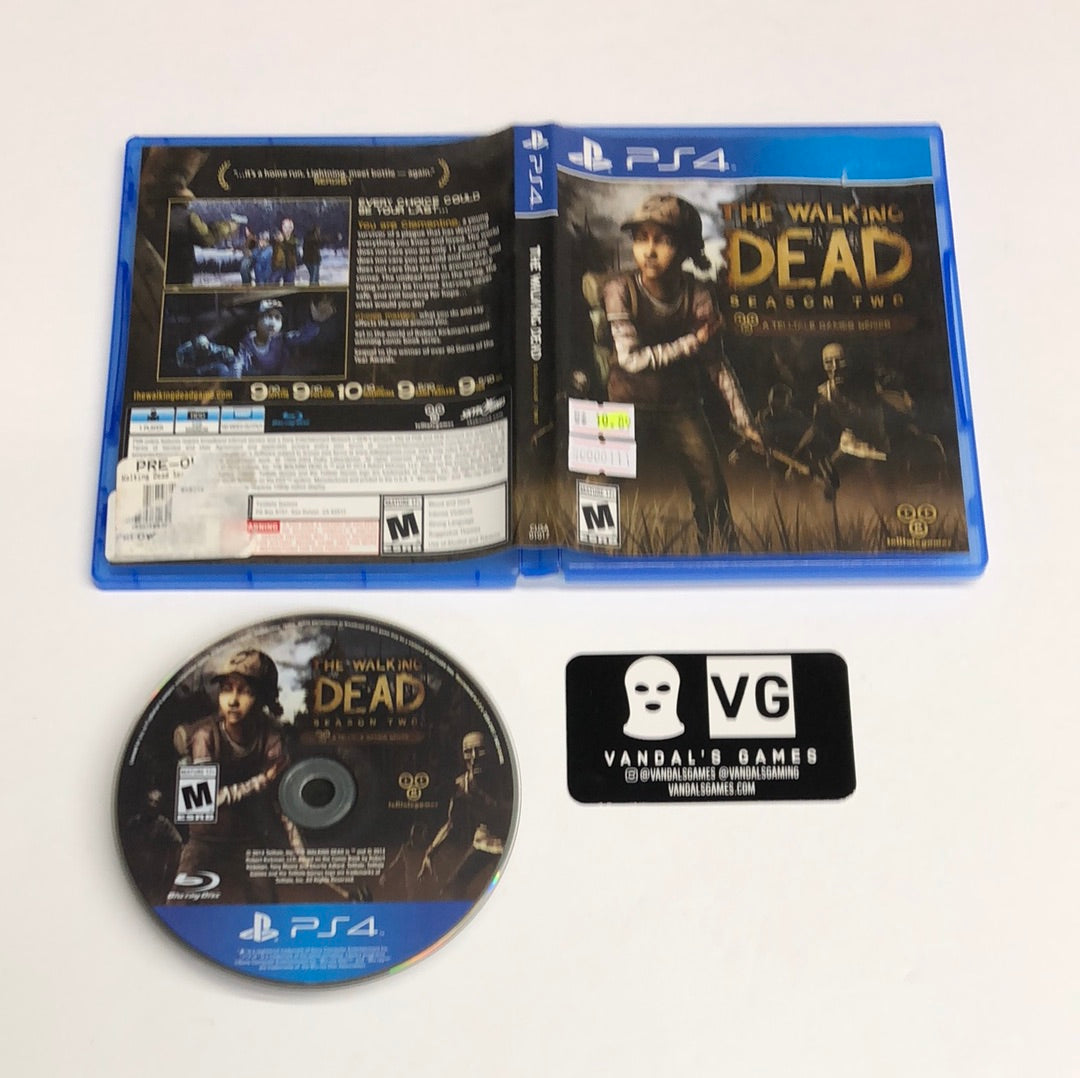 Ps4 - The Walking Dead Season Two Sony PlayStation 4 With Case #111