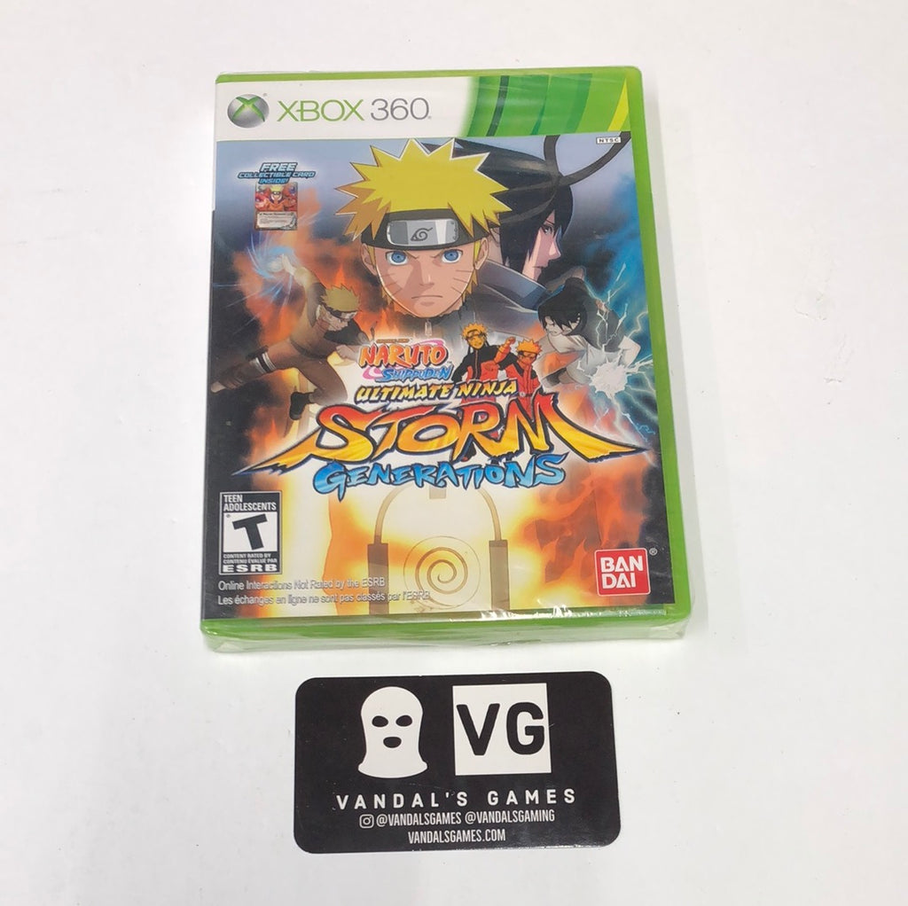 Jogo Naruto Shippuden Ultimate Ninja Storm Generations - Xbox 360 Seminovo  - SL Shop - A melhor loja de smartphones, games, acessórios e assistência  técnica