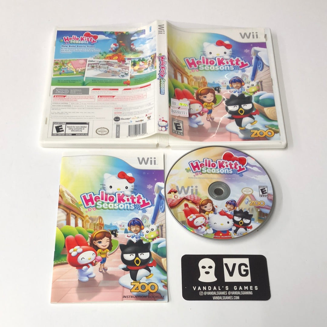 Wii - Hello Kitty Seasons Nintendo Wii Complete #111