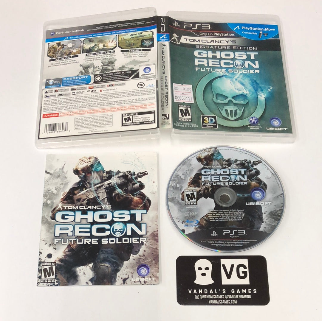 Ps3 - Tom Clancy's Ghost Recon: Future Soldier Sony PlayStation 3 Complete #111