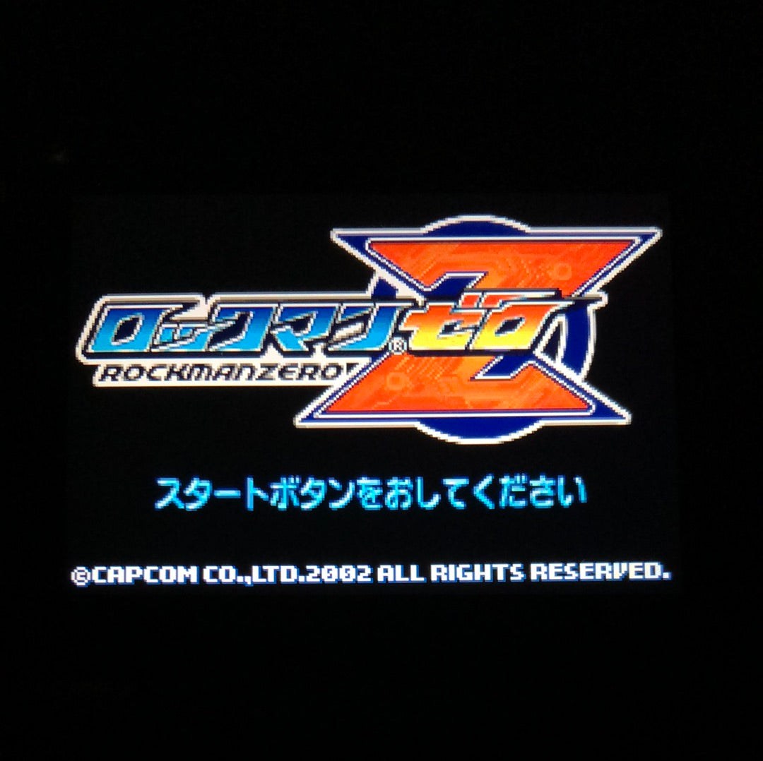 GBA - Rockman Zero Japan Nintendo Gameboy Advance Cart Only #1491