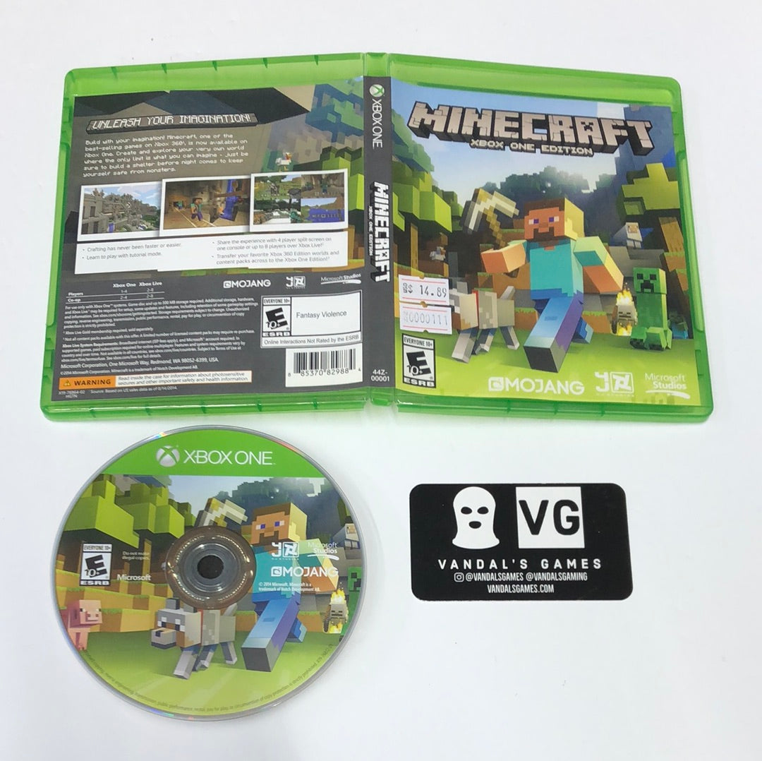 Xbox One - Minecraft Microsoft Xbox One w/ Case #111