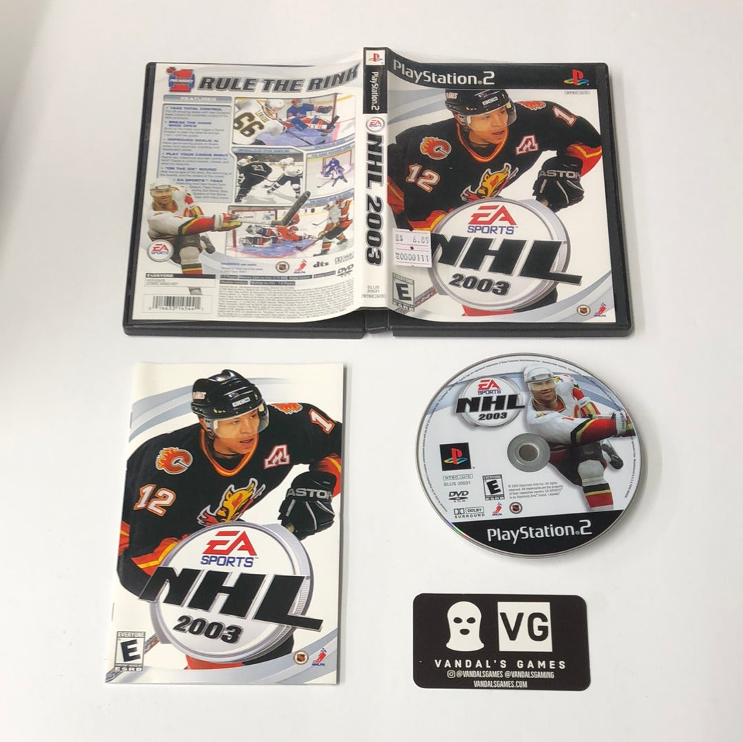 Ps2 - NHL 2003 Sony PlayStation 2 Complete #111