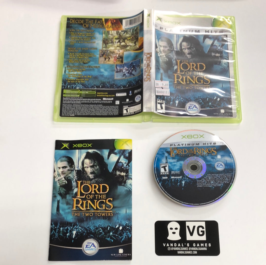 Xbox - The Lord of the Rings the Two Towers Microsoft Xbox Complete #111