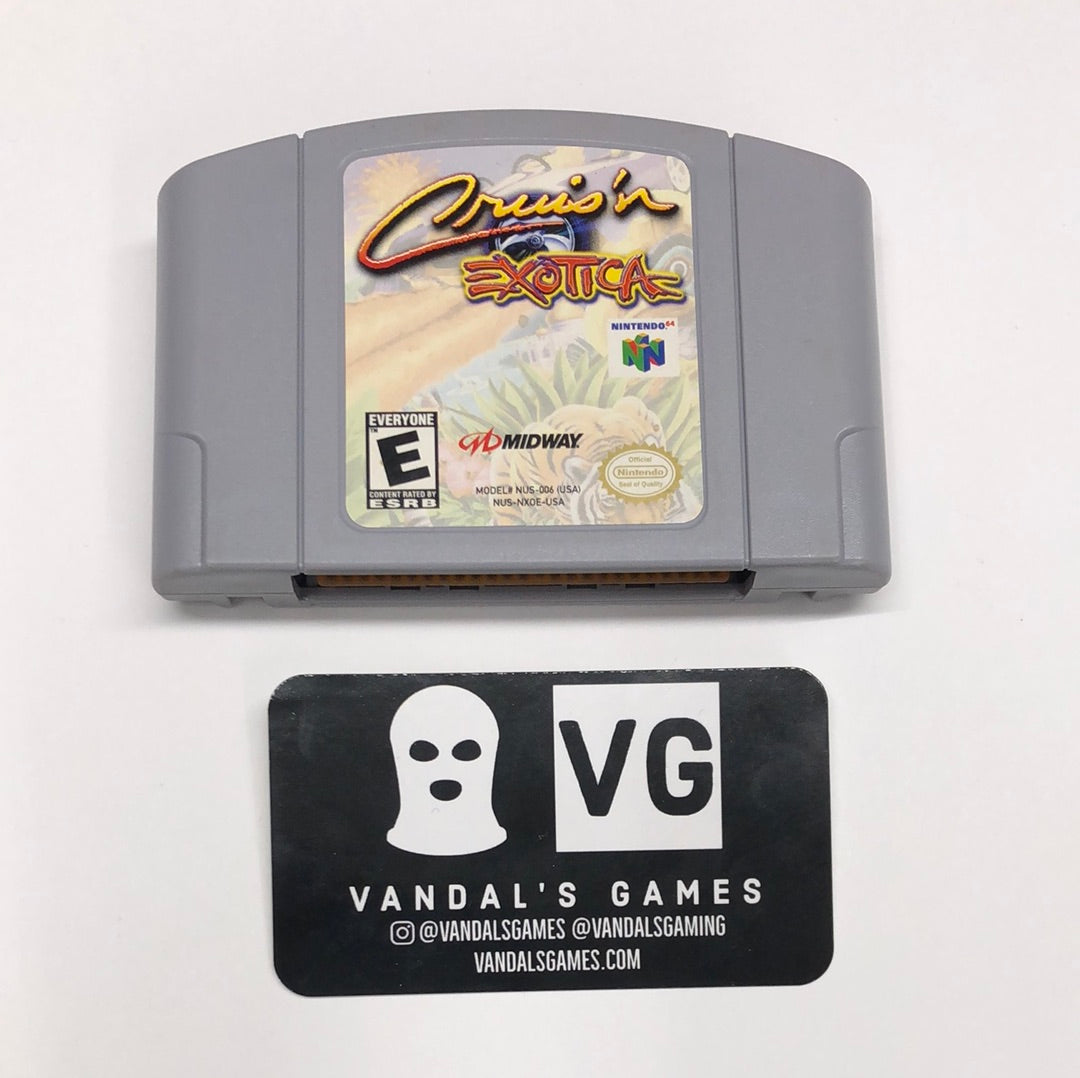 N64 - Cruis'n Exotica Nintendo 64 Cart Only #1110