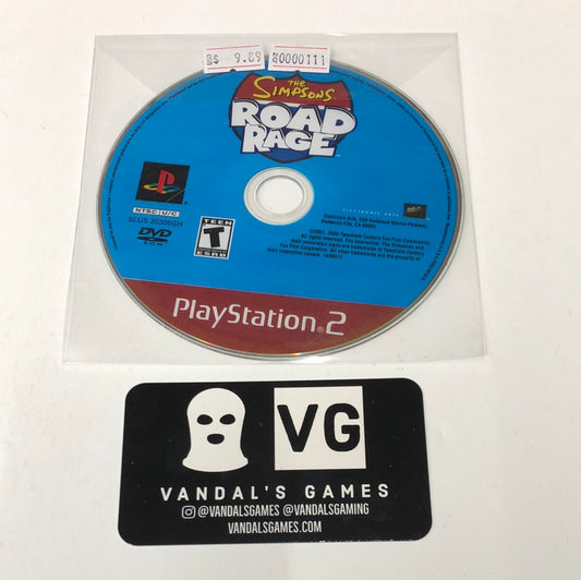 Ps2 - The Simpsons Road Rage Sony PlayStation 2 Disc Only #111