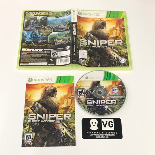 Xbox 360 - Sniper Ghost Warrior Microsoft Xbox 360 Complete #111
