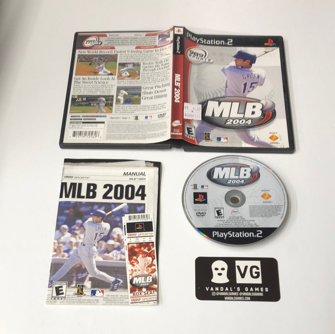 Ps2 - MLB 2004 Sony PlayStation 2 Complete #111