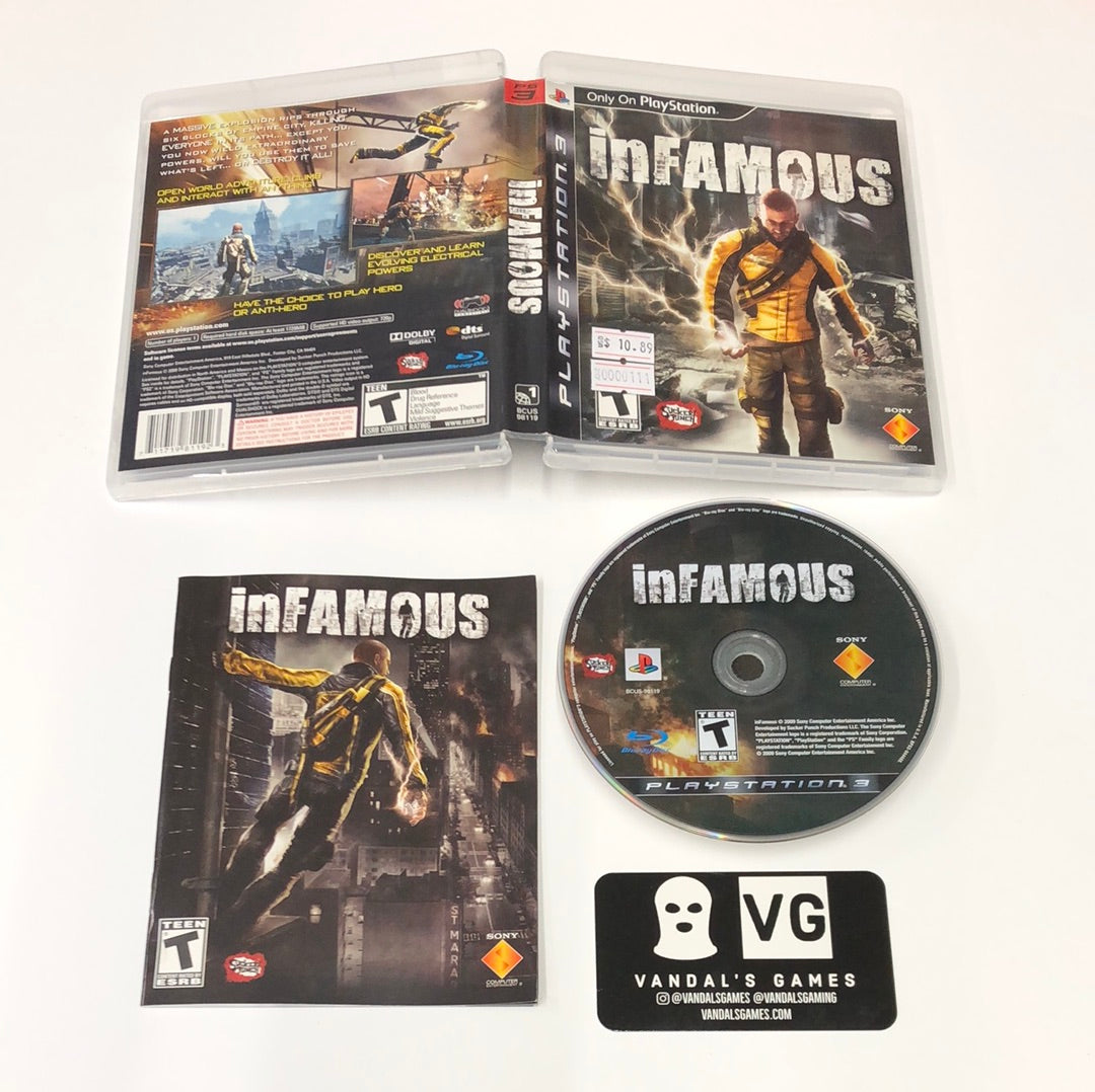Ps3 - Infamous Sony PlayStation 3 Complete #111