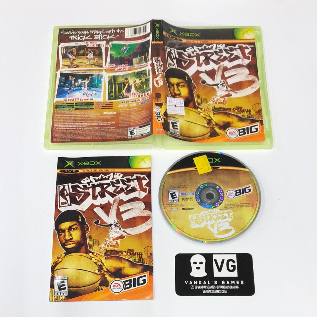 Xbox - NBA Street V3 Microsoft Xbox Complete #111