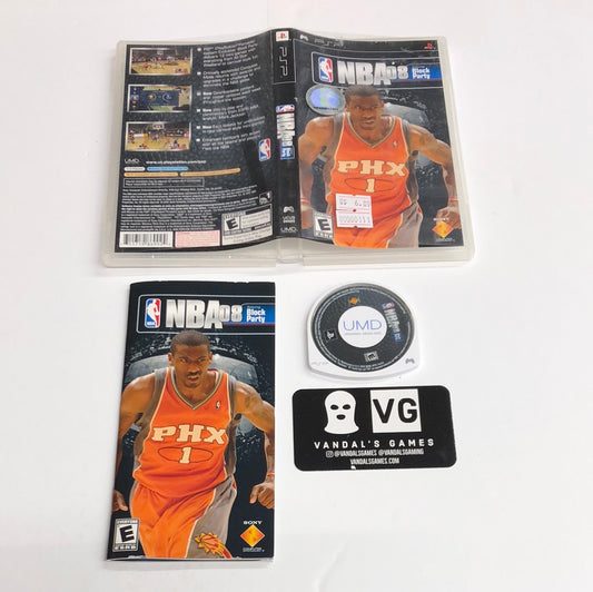 Psp - NBA 08 Block Party Sony PlayStation Portable Complete #111