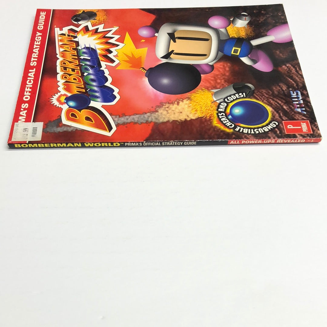 Guide - Bomberman World Prima Games PlayStation 1 Ps1 Strategy #1764