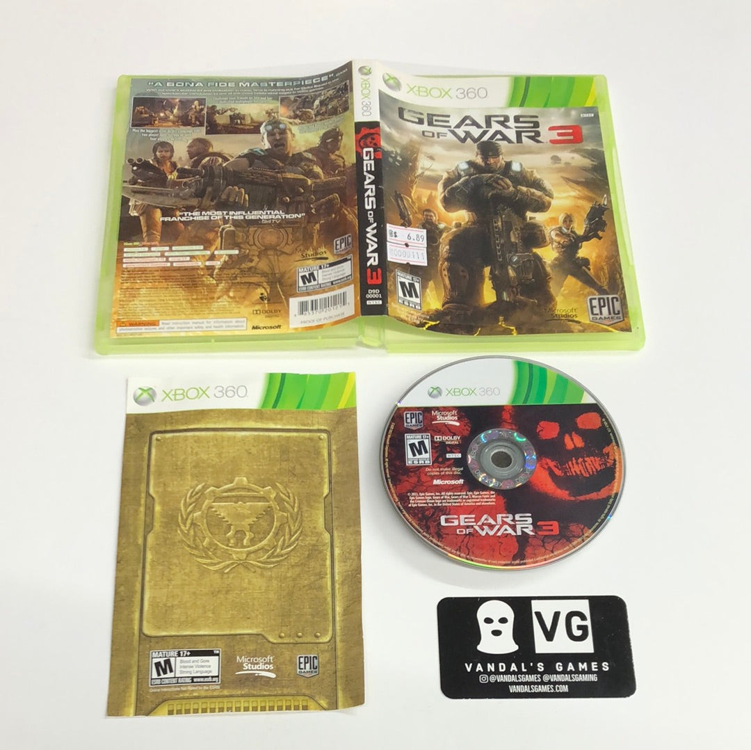 Xbox 360 - Gears of War 3 Microsoft Xbox 360 Complete #111