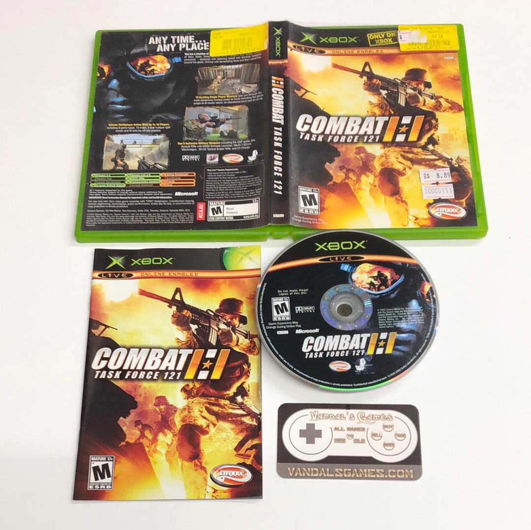 Xbox - Combat Task Force 121 Microsoft Xbox Complete #111