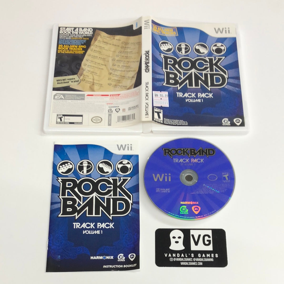 Wii - Rockband Track Pack Volume 1 Nintendo Wii Complete #111