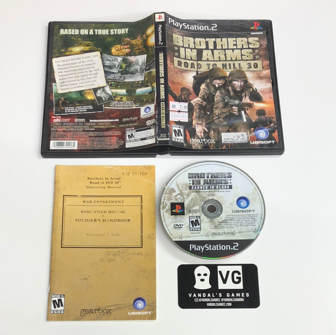 Ps2 - Brother in Arms Road to Hill 30 Sony PlayStation 2 Complete #111
