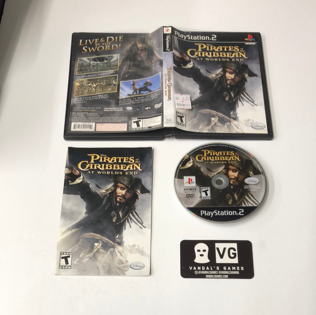 Ps2 - Pirates of the Caribbean At World's End Sony PlayStation 2 Complete #111